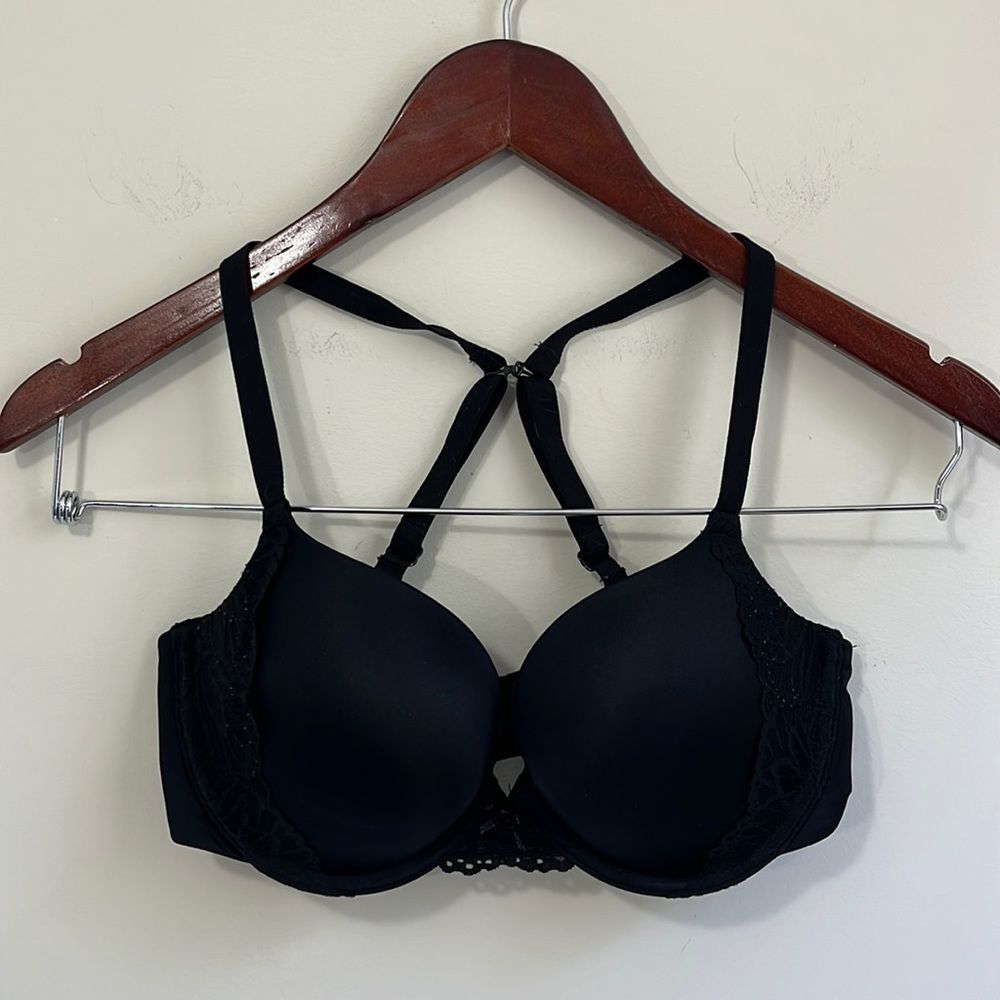 Auden Women’s Plunge Coverage Push Up Bra Size 32D